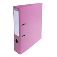 Exacompta PremTouch Ordner DIN A4 70 mm Rosa 2 Ringe 53755E Pappkarton, PVC (Polyvinylchlorid) Hochformat 10 Stück