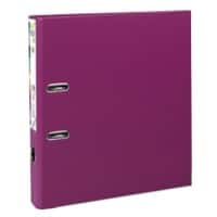 Exacompta PremTouch Ordner A4 Maxi 50 mm Fuchsia 2 Ringe 53147E Pappkarton, PP (Polypropylen) Hochformat 10 Stück