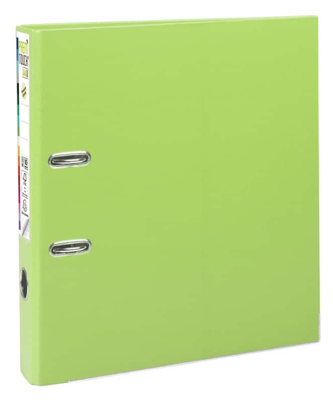 Exacompta Prem Touch Schmal Ordner DIN A4 50 mm Anisgrün 2 Ringe 53156E Kunststoff Hochformat  10 Stück