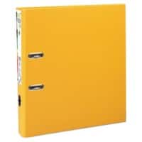Exacompta PremTouch Ordner A4 Maxi 50 mm Gelb 2 Ringe 53149E Pappkarton, PP (Polypropylen) Hochformat 10 Stück