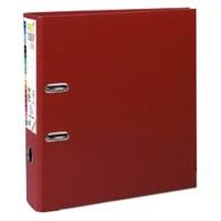 Exacompta PremTouch Ordner A4 Maxi 80 mm Burgunder 2 Ringe 53304E Pappkarton, PP (Polypropylen) Hochformat 10 Stück