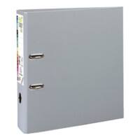 Exacompta PremTouch Ordner A4 Maxi 80 mm Grau 2 Ringe 53354E Pappkarton, PP (Polypropylen) Hochformat 10 Stück
