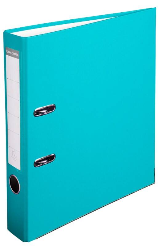 Exacompta Schmal Ordner DIN A4 50 mm Hellgrün 2 Ringe 915413B Kunststoff Hochformat  20 Stück