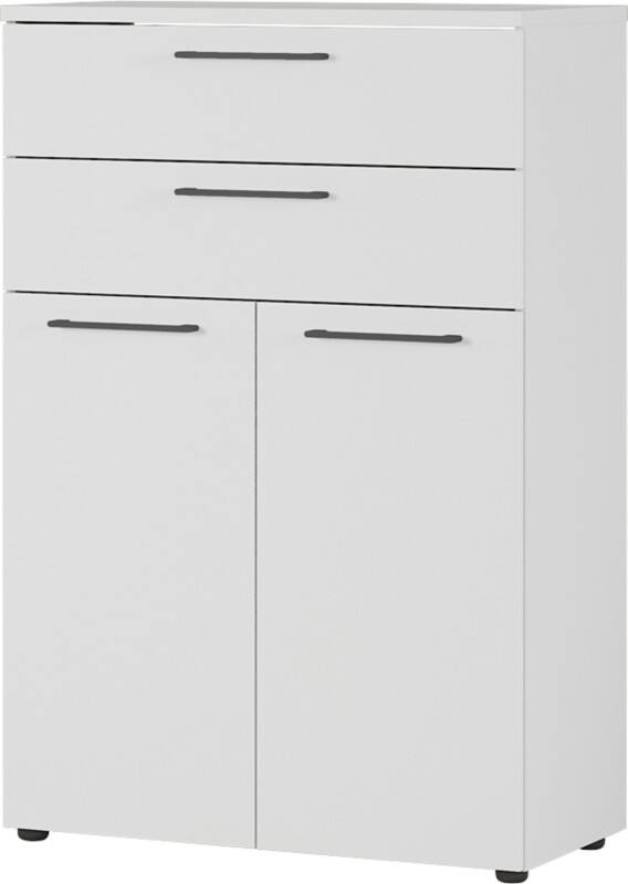 GERMANIA Schrank Agenda Melamin 4233-69 Hellgrau 800 x 400 x 1.200 mm