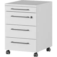 GERMANIA Rollcontainer Agenda Hellgrau 420 x 610 mm
