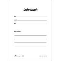 RNK Lohnbuch -Polierbuch -Taschenlohnbuch 12 x 17 cm