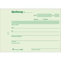 RNK Quittungsblock DIN A6 Quer 2x40 Blatt Selbstdurchschreibend