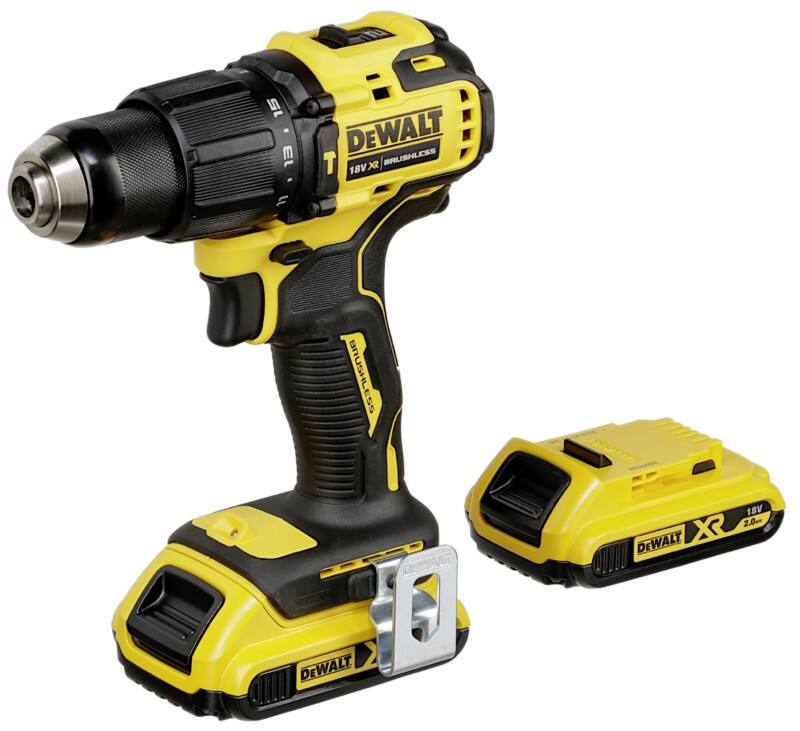 DeWalt DCD709D2T-QW Akku-Schlagbohrschrauber 18V