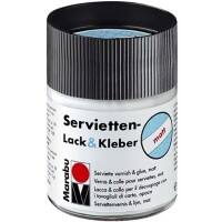 Marabu Serviettenlack & Kleber Matt Transparent 500 ml