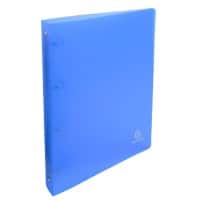 Exacompta Ringbuch 4 Ringe Polypropylen A4 Maxi Blau 10 Stück