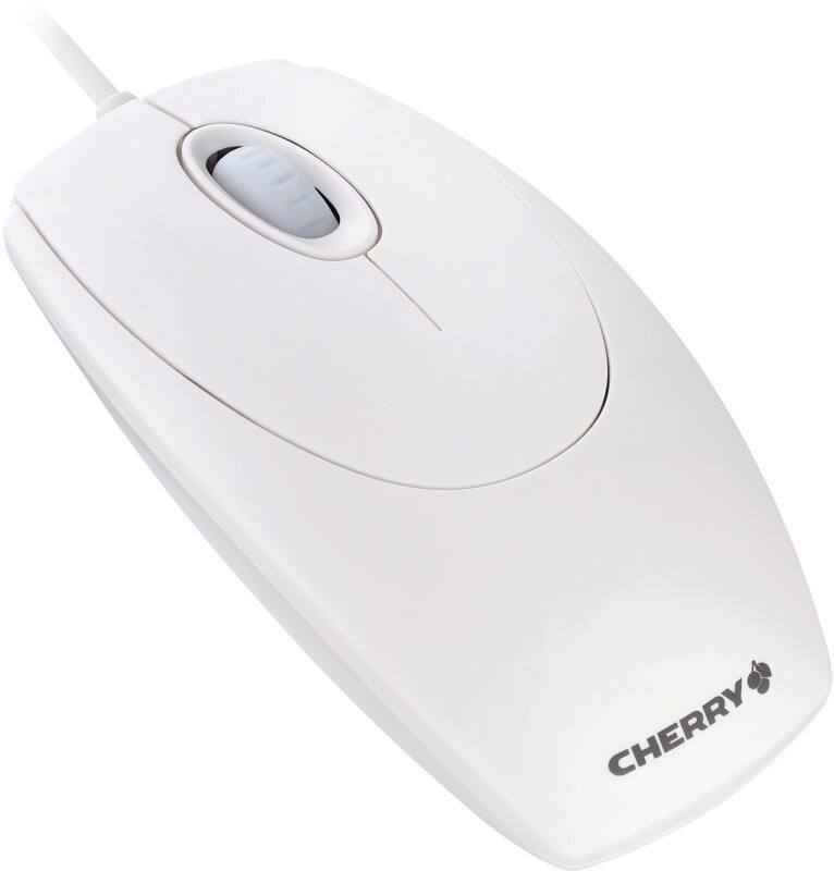 CHERRY M-5400-0 Maus Verkabelt Weiß Geeignet Für Linkshänder