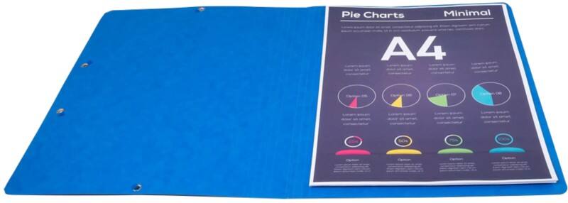 Exacompta Eckspannmappe 5590E Farbig sortiert Pressspankarton 24 x 32 cm 20 Stück