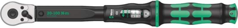 WERA Click-Torque C 2 Drehmomentschlüssel mit Umschaltknarre