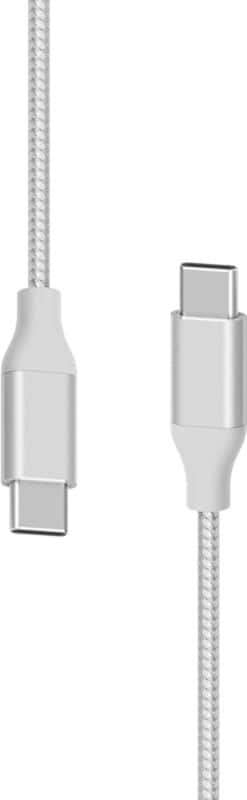 XLAYER 217086 1 x USB C Stecker auf 1 x USB Stecker Ladekabel 1,5m Silber