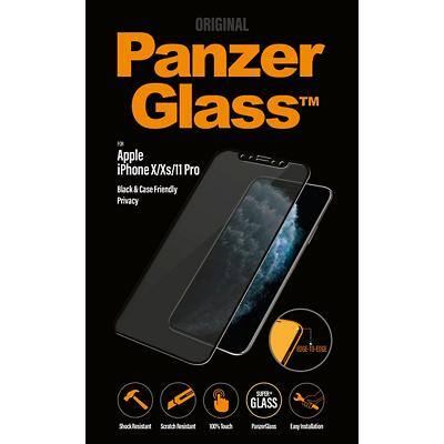 PanzerGlass Bildschirmschutz mit Blickschutzfilter für iPhone X/XS/11 Pro Schwarz