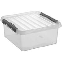 Helit Aufbewahrungsbox H6162802 18 L Transparent Polypropylen 40 x 40 x 18 cm 6 Stück