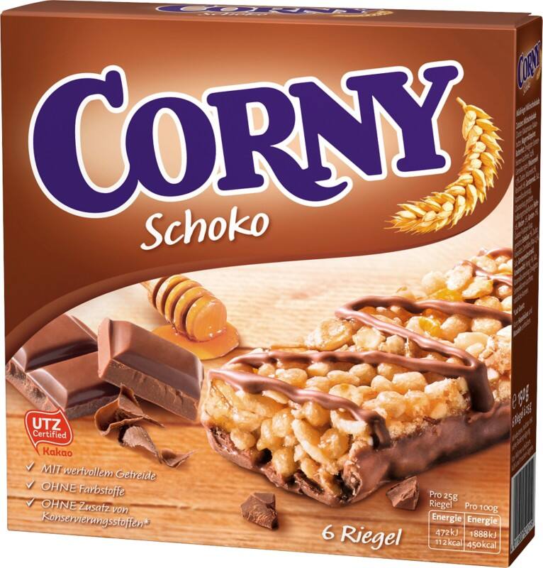 Corny Müsliriegel Schokolade 6 Stück à 25 g