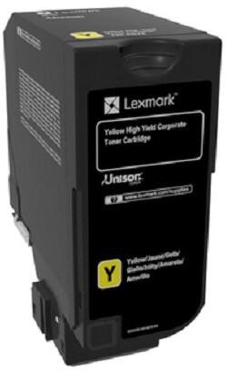 Lexmark Original Tonerkartusche 74C2HYE Gelb