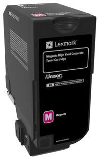 Lexmark Original Tonerkartusche 74C2HME Magenta