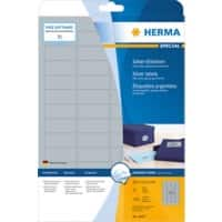 HERMA Silberne Folienetiketten 4097 Rechteckig DIN A4 45,7 x 21,2 mm 25 Blatt à 48 Etiketten