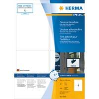 HERMA Wassserfeste Etiketten 9539 Weiß DIN A4 99,1 x 139 mm 40 Blatt à 4 Etiketten