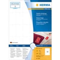 HERMA Anhänger 8046 Weiß Rechteckig DIN A4 35 x 59,4 mm 100 Blatt à 30 Etiketten