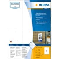 HERMA Anhänger 8047 Weiß Rechteckig DIN A4 70 x 148,5 mm 100 Blatt à 6 Etiketten