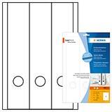 HERMA Ordneretiketten 4831 Weiß 61 x 297 mm 25 Blatt à 3 Etiketten