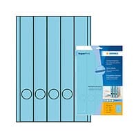 HERMA Ordneretiketten 5133 Blau 38 x 297 mm 20 Blatt à 5 Etiketten