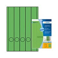 HERMA Ordneretiketten 5134 Grün 38 x 297 mm 20 Blatt à 5 Etiketten