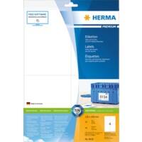 HERMA Multifunktionsetiketten 8630 Weiß Rechteckig 105 x 148 mm 10 Blatt à 4 Etiketten
