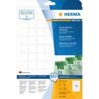 HERMA Wiederablösbare Etiketten 10105 Weiß Quadratisch 24 x 24 mm 25 Blatt à 70 Etiketten