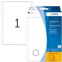 HERMA Mehrzwecketiketten 2580 Weiß Rechteckig 100 x 149 mm 32 Blatt à 1 Etikett