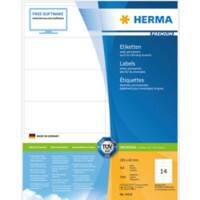 HERMA Adressetiketten 4416 Weiß Rechteckig 105 x 42 mm 500 Blatt à 14 Etiketten