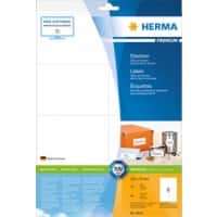 HERMA Mehrzwecketiketten 8645 Weiß Rechteckig 105 x 74 mm  Extra stark 10 Blatt à 220 Etiketten