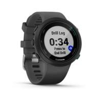 Garmin Sportuhr Swim 2 GPS-Schwimmuhr Grau, Silber