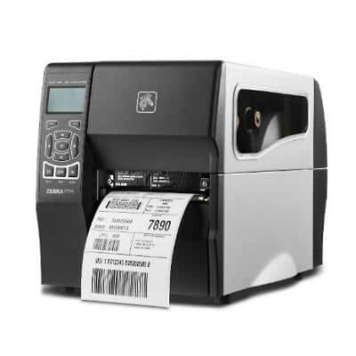 Zebra Etikettendrucker Zt23042-T1E200Fz Schwarz, Silber Desktop