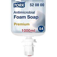 Tork Antibakterielle Schaumseife (Biozid) Antibakterielle Seife Antibakteriell S4 Transparent 520800 6 Flaschen à 1 L