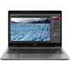 HP ZBook 14u G6 Laptop 35,6 cm (14") Intel Core i7-8565U 16 GB SSD 512 GB HDD Windows 10 Pro AMD Radeon Pro WX 3200 Silber