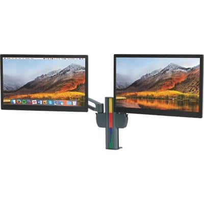 Kensington Monitor Armhalterung Dual SmartFit® 310 x 590 x 169 mm Schwarz
