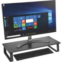 Kensington Smartfit Extra Wide Extra breit Monitorständer 260 x 600 x 120 mm Schwarz