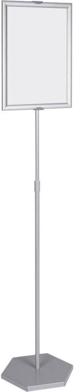 Bi-Office Snap Display Infoständer DIN A3 Silber SUP0402