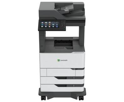 Lexmark MX MX822ade Mono Laser All-in-One Drucker DIN A4 Schwarz, Grau 25B2010