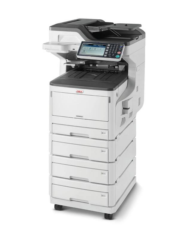 OKI MC853DNV Farb LED All-in-One Drucker DIN A3 Schwarz, Weiß 45850602