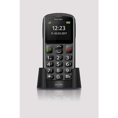 Bea-Fon Silver Line SL250 5,2 cm (2") Mobiltelefon Mobiltelefon Schwarz