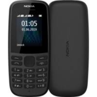 Nokia 105 4 MB 4,4 cm (1,8 Zoll) MiniSIM Mobiltelefon Mobiltelefon Schwarz