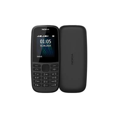 Nokia 105 4 MB 4,4 cm (1,8 Zoll) MiniSIM Mobiltelefon Mobiltelefon Schwarz
