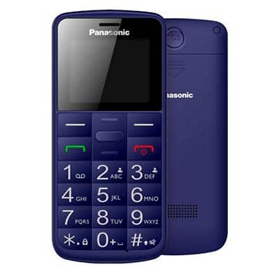 Panasonic KX-TU110 0,08 Megapixel 4.5 cm (1,77") MicroSim Mobiltelefon Mobiltelefon Blau