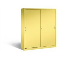 C+P Schiebetürenschrank Acurado H1950xB1600xT400mm Korpus Schwefelgelb Fronten Schwefelgelb Anzahl Fächer: 6