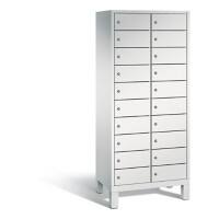 C+P Laptopschrank Evolo H1850xB810xT500mm Korpus Lichtgrau Fronten Lichtgrau